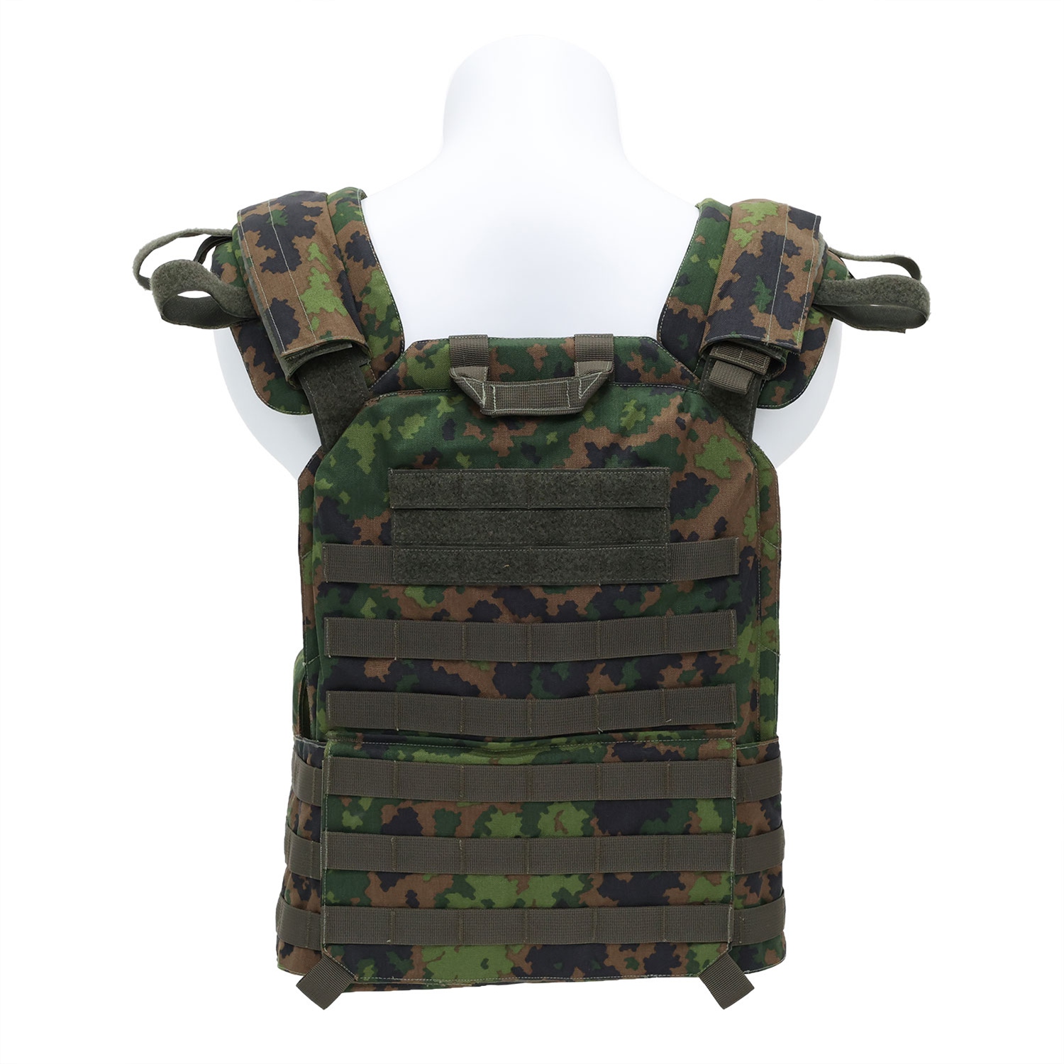Ultra-safe Pathfinder Series M05 Forest Camouflage Tactical Plate Carrier Elite Quick-Release Modular Combat Vest for Professional Operators