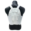 Ultra-safe White Concealable Body Armor Carrier with Adjustable Straps