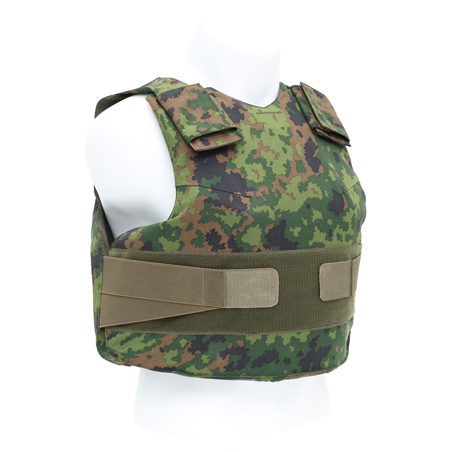 Ultra-safe Valkyrie Series NIJ Level IIIA Ladies Ballistic Vest Anatomically Optimized Camouflage Body Armor for Female Operators