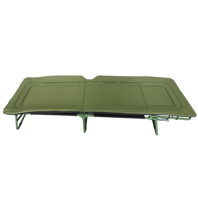 Ultra-safe 62134 Padded Folding Camping Cot with Adjustable Backrest