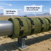 Aramid Anti-Drone Explosion-Resistant Fragmentation-Resistant Blanket for Pipeline Protection