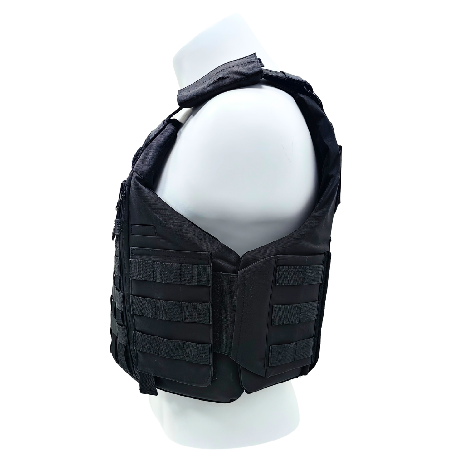 Ultra-safe 66645 POLICE Tactical Plate Carrier 500D Nylon Modular Body Armor Vest for Law Enforcement and Security Teams