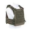 Ultra-safe Elite-Operator Series Quick-Release Tactical Plate Carrier Ranger Green Modular Combat Vest with Integrated Pouch System