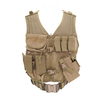 Ultra-safe Guardian Series Tactical Load-Bearing Plate Carrier Coyote Brown Mission-Ready Combat Vest with Integrated Modular Pouch System and Heavy-Duty Duty Belt