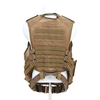 Ultra-safe Guardian Series Tactical Load-Bearing Plate Carrier Coyote Brown Mission-Ready Combat Vest with Integrated Modular Pouch System and Heavy-Duty Duty Belt