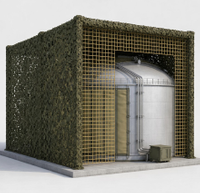 Ultra-safe Aegis-Guard Series 3-Layer Anti-Drone Shelter Multi-Functional Protection System for Critical Infrastructure and Strategic Asset Defense